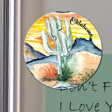 Load image into Gallery viewer, Western Cacti Fridge Magnet