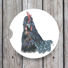 Load image into Gallery viewer, Chicken Car Coaster, Snarky Comments