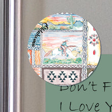 Load image into Gallery viewer, Western Cacti Fridge Magnet