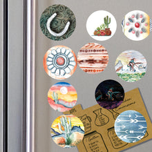 Load image into Gallery viewer, Western Cacti Fridge Magnet