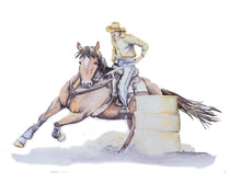 Load image into Gallery viewer, Horse Color Drawing for your metal art