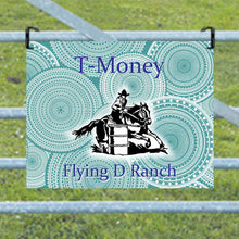 Load image into Gallery viewer, Custom Barrel Racing Ranch Sign, Personalized Rodeo Sign