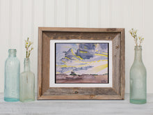 Load image into Gallery viewer, Hand-painted farmhouse landscape depicting the serene beauty of Lorenzen Farm in Oklahoma. Perfect for adding countryside charm to any room, this original artwork is meticulously crafted with love and care. Made from premium quality materials, each painting arrives ready to frame, making it an ideal gift for birthdays, holidays, or any special occasion. Bring the warmth of rural life into your home with this stunning farm-inspired masterpiece from Lorenzen Art.