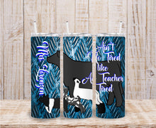 Load image into Gallery viewer, Get a personalized show tumbler for your ag teacher! Insulated metal cup with lid and straw. Customize it with your name or your favorite animal&#39;s name. It&#39;s a great gift for your youth show mentor. Choose from different fonts and animals. Need help? Just message me!
