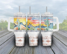Load image into Gallery viewer, Custom 40 oz Cact Landscape Tumblers – Personalized Gift Cactus
