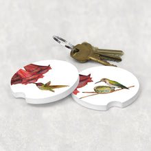 Load image into Gallery viewer, Hummingbird Car Coaster made in the USA.
