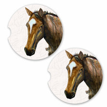 Load image into Gallery viewer, Absorbent Car Coasters Set of 2
