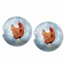 Load image into Gallery viewer, Absorbent Car Coasters Set of 2
