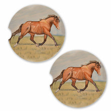 Load image into Gallery viewer, Absorbent Car Coasters Set of 2
