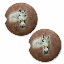 Load image into Gallery viewer, Absorbent Car Coasters Set of 2
