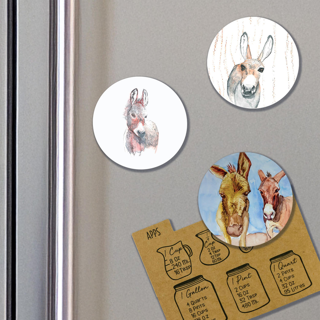 Donkey Fridge Magnet