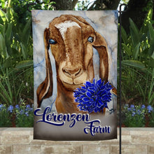 Load image into Gallery viewer, Bring the beauty of the southern countryside to your yard with this hand-painted watercolor-style garden flag from Lorenzen Farm in Oklahoma. Double-sided design ensures it can be admired from any angle. Ideal size for any garden space!
