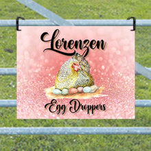Load image into Gallery viewer, Personalized Chicken Coop  Metal Sign
