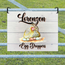 Load image into Gallery viewer, Personalized Chicken Coop  Metal Sign
