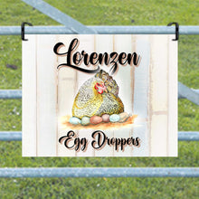 Load image into Gallery viewer, Personalized Chicken Coop  Metal Sign
