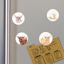 Load image into Gallery viewer, Highlander Cow  Magnet
