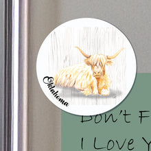 Load image into Gallery viewer, Highlander Cow  Magnet
