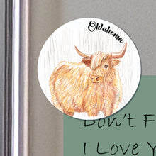 Load image into Gallery viewer, Highlander Cow  Magnet
