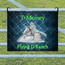 Load image into Gallery viewer, Custom Barrel Racing Ranch Sign, Personalized Rodeo Sign
