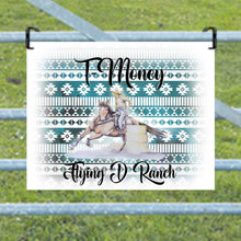 Load image into Gallery viewer, Custom Barrel Racing Ranch Sign, Personalized Rodeo Sign
