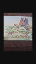 Load and play video in Gallery viewer, Chicken &amp; Chicks in the Grass – Original Watercolor Painting (8" x 10")
