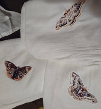 Load image into Gallery viewer, Butterfly Moth Tea Towel | 100% Cotton Farmhouse Kitchen Decor
